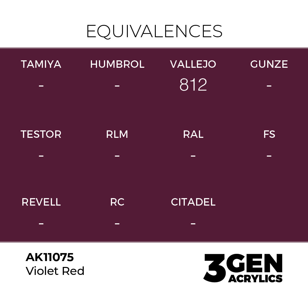 AK Interactive Violet Red 17ml - 3rd Gen Akrilna Boja AK11075