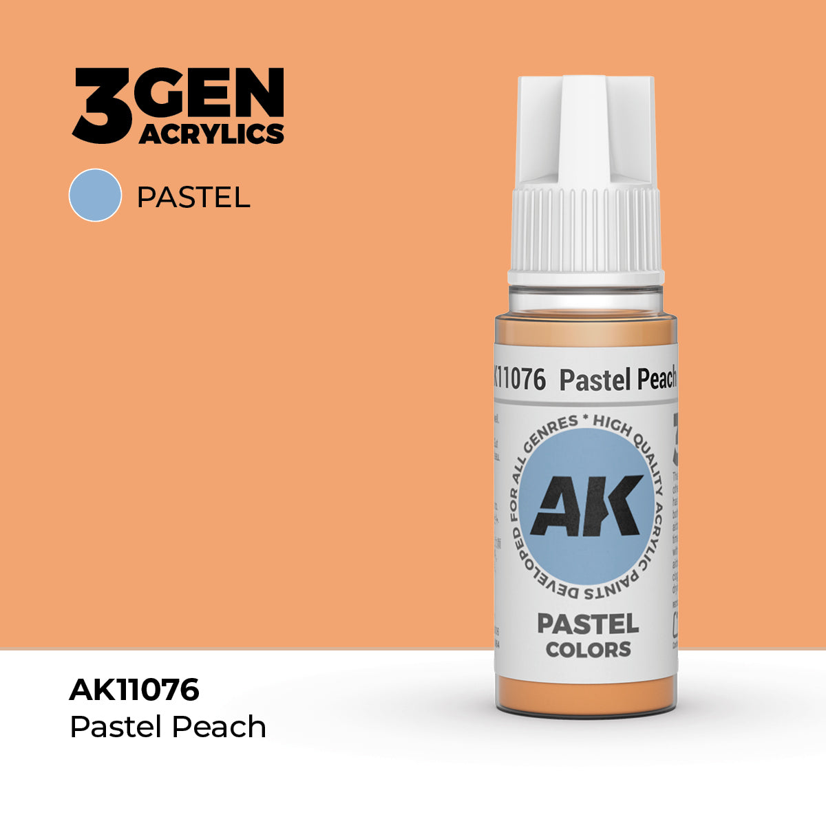 AK Interactive Pastel Peach 17ml - 3rd Gen Akrilna Boja AK11076
