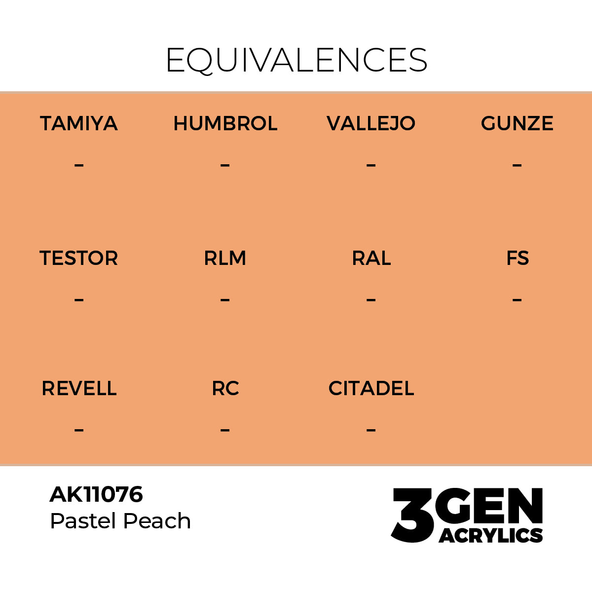 AK Interactive Pastel Peach 17ml - 3rd Gen Akrilna Boja AK11076