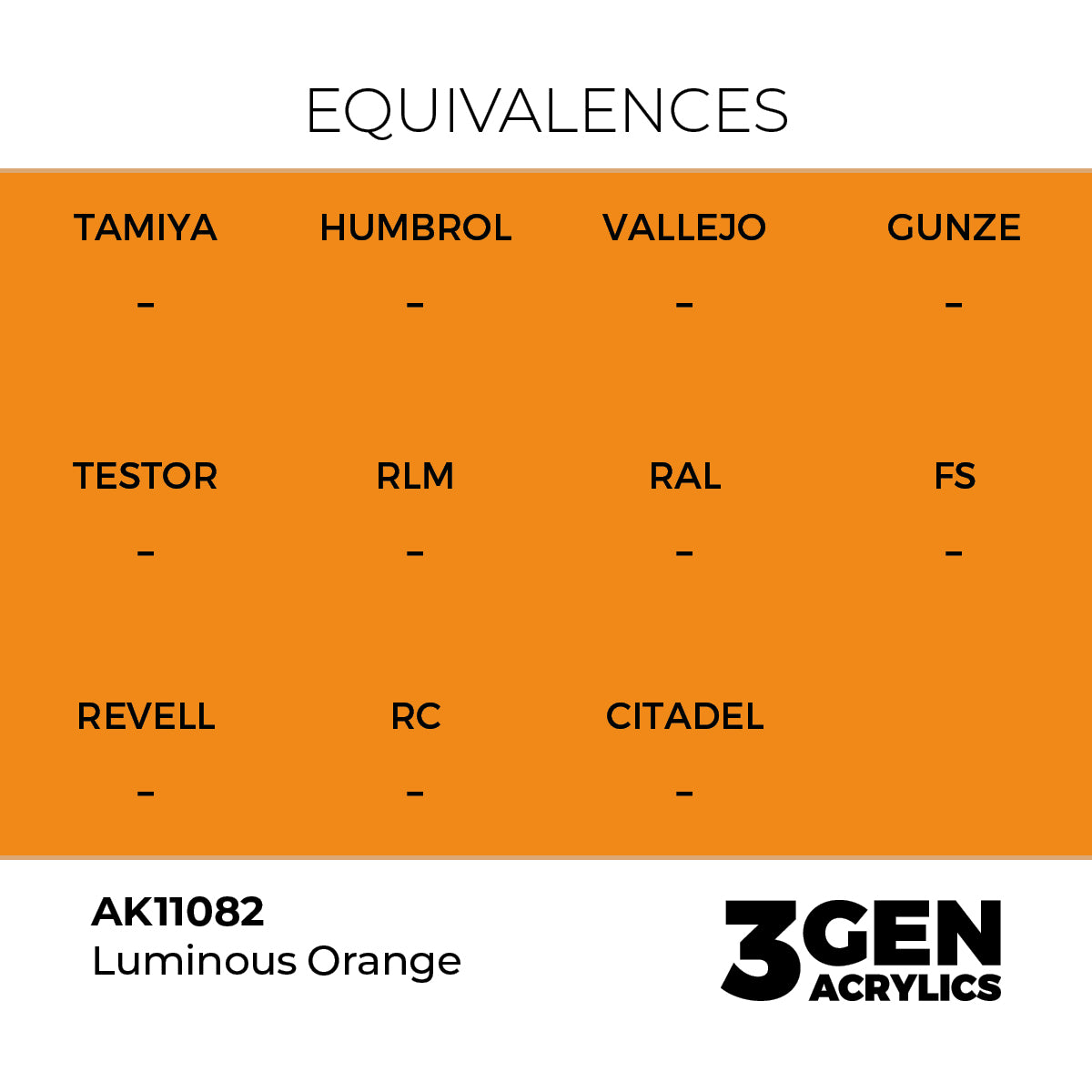 AK Interactive Luminous Orange 17ml - 3rd Gen Akrilna Boja AK11082