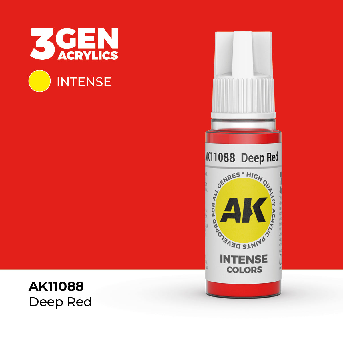 AK Interactive Deep Red 17ml - 3rd Gen Akrilna Boja AK11088