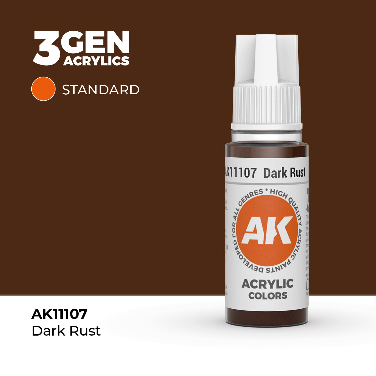 AK Interactive Dark Rust 17ml - 3rd Gen Akrilna Boja AK11107