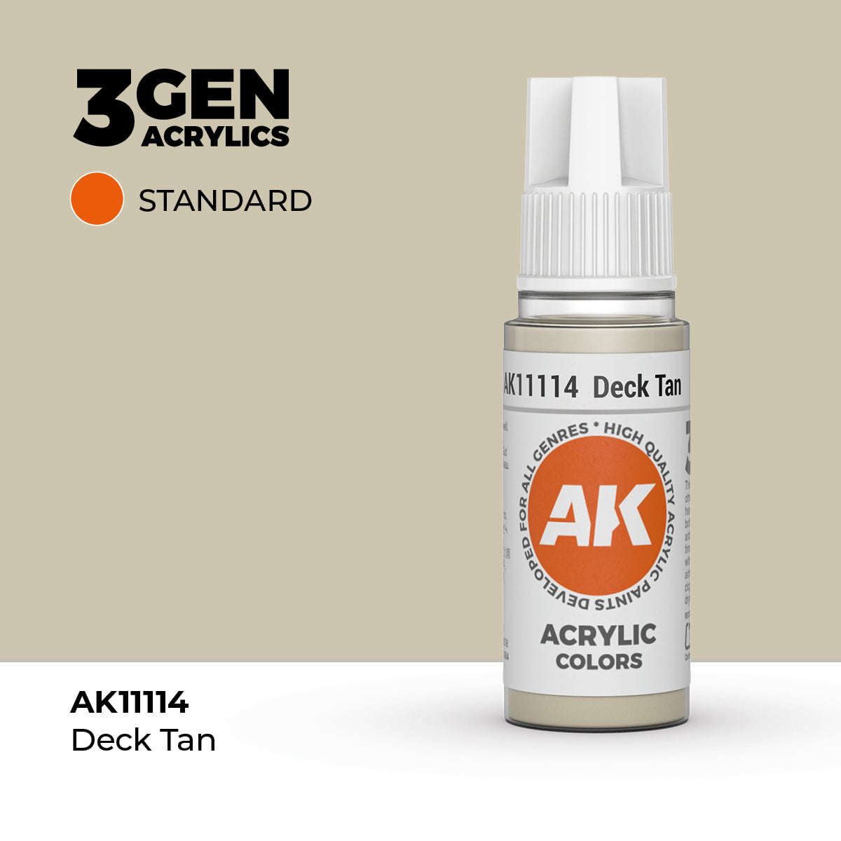 AK Interactive Deck Tan 17ml - 3rd Gen Akrilna Boja AK11114