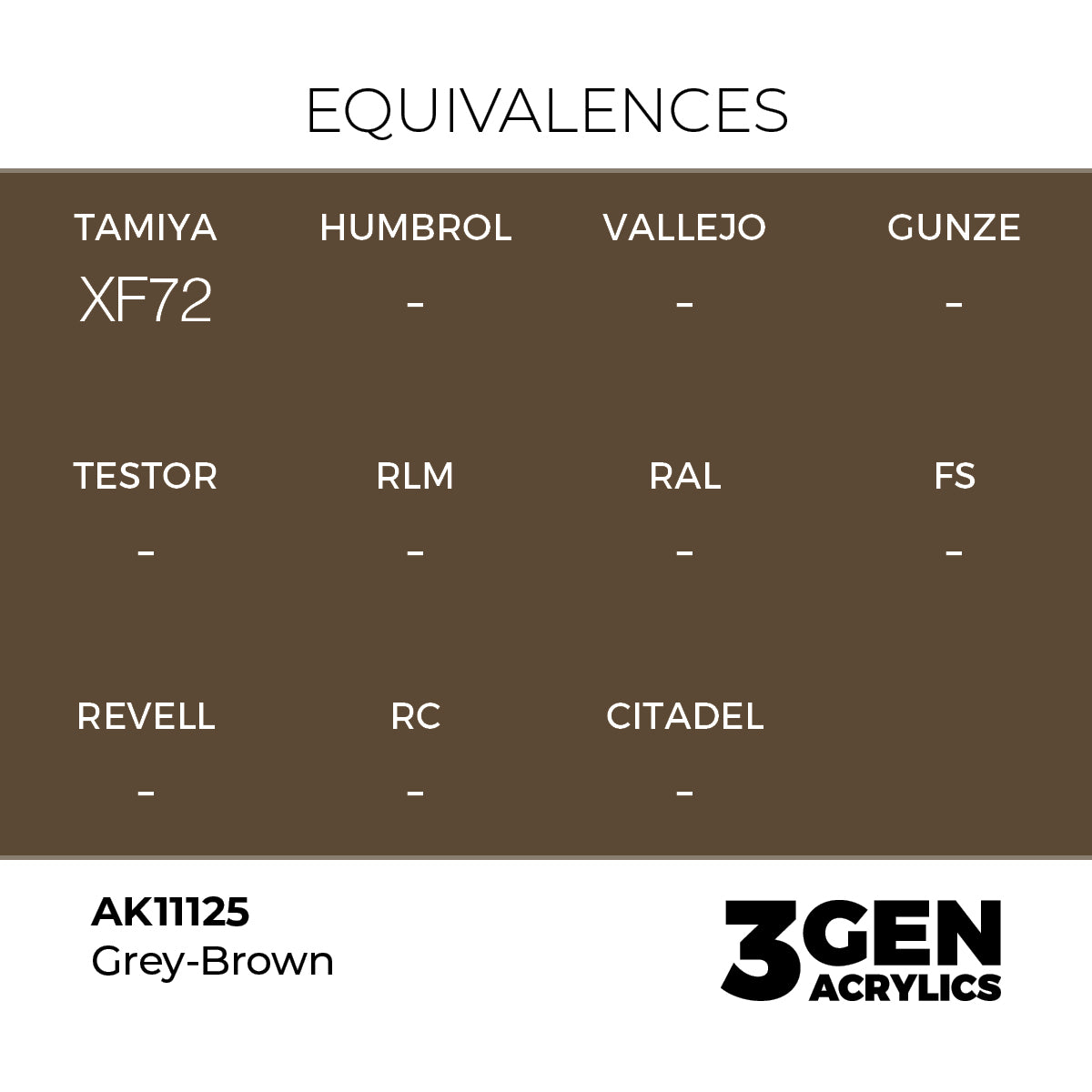 AK Interactive Grey-Brown 17ml - 3rd Gen Akrilna Boja AK11125