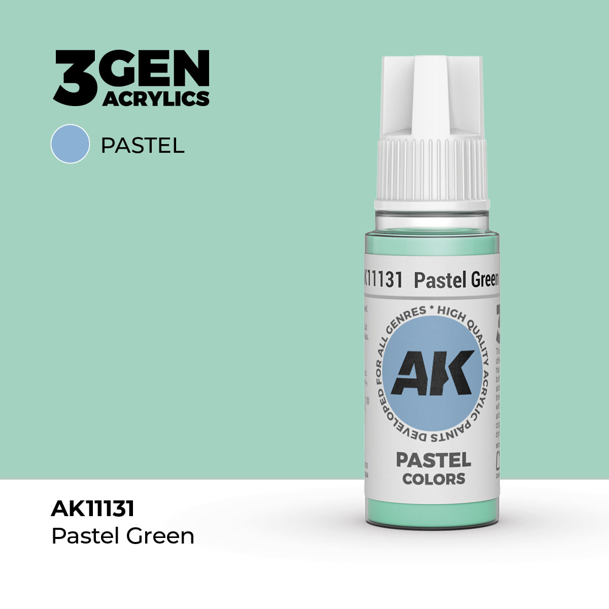 AK Interactive Pastel Green 17ml - 3rd Gen Akrilna Boja AK11131