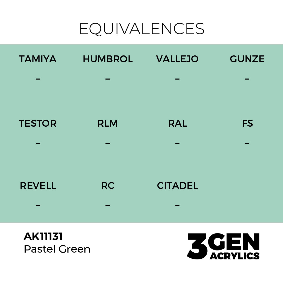 AK Interactive Pastel Green 17ml - 3rd Gen Akrilna Boja AK11131