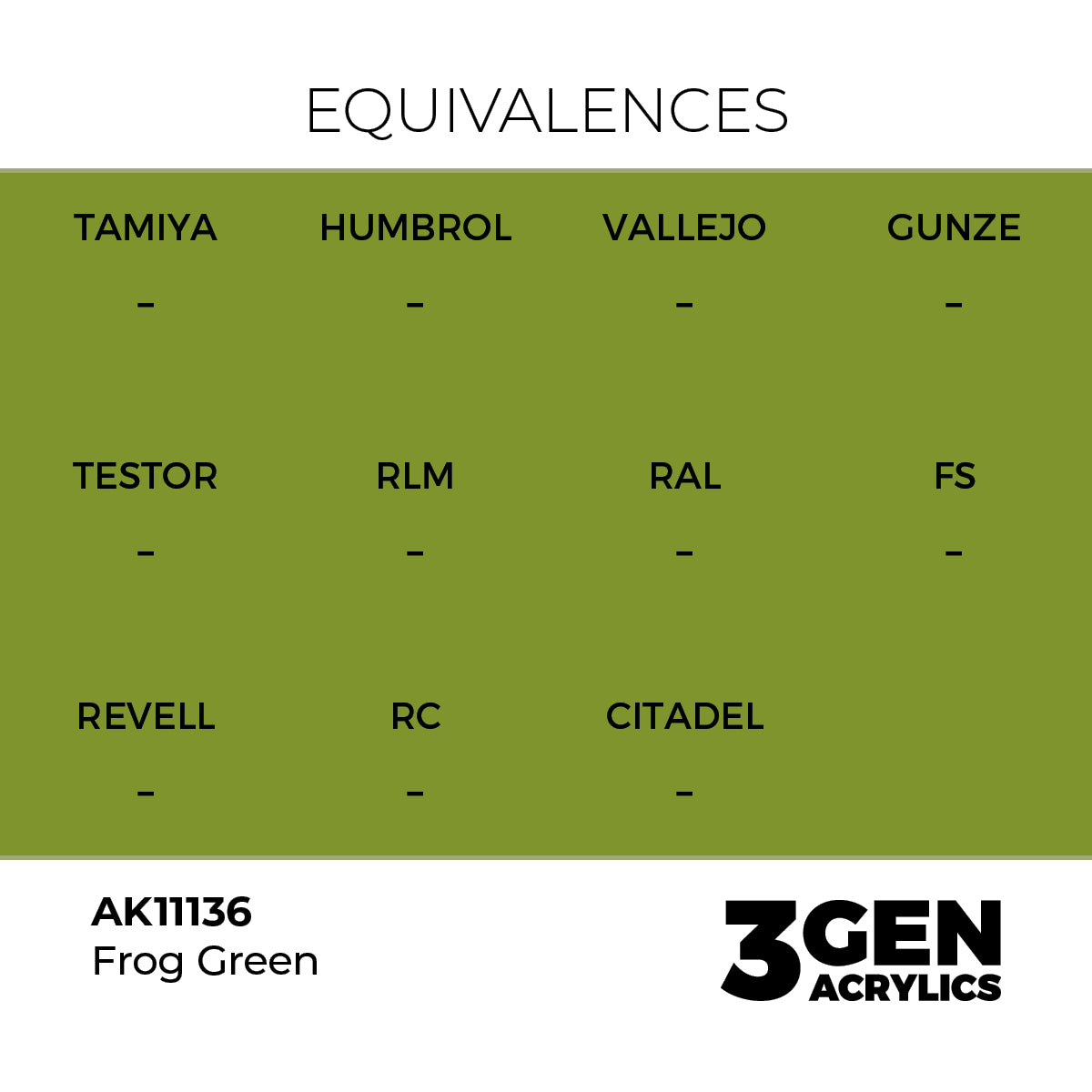 AK Interactive Frog Green 17ml - 3rd Gen Akrilna Boja AK11136