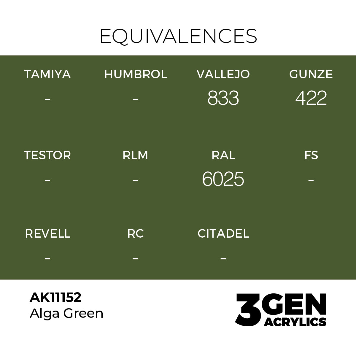 AK Interactive Alga Green 17ml - 3rd Gen Akrilna Boja AK11152