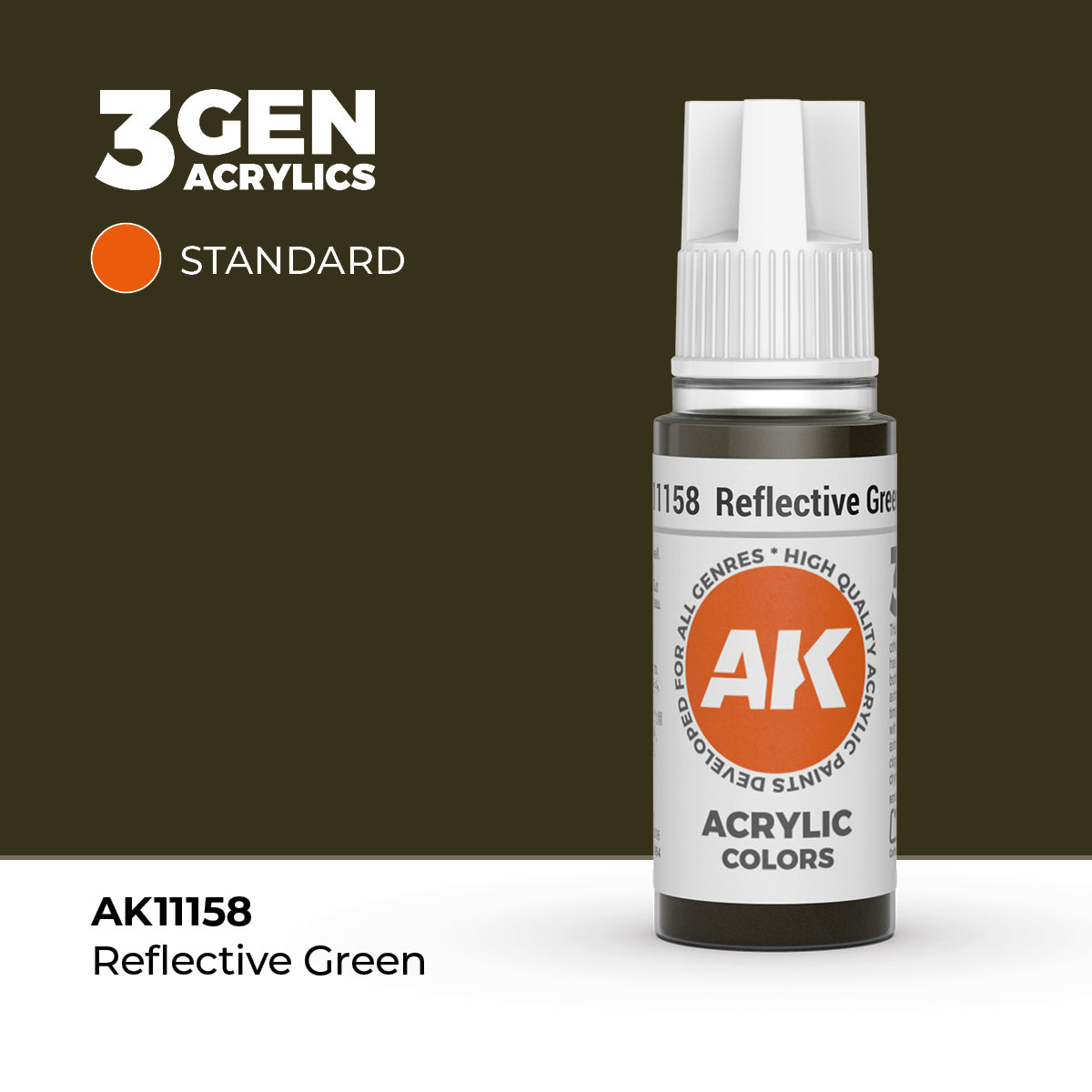 AK Interactive Reflective Green 17ml - 3rd Gen Akrilna Boja AK11158