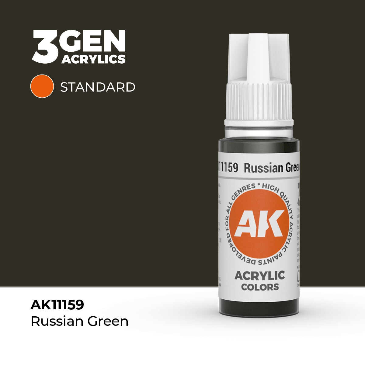 AK Interactive Russian Green 17ml - 3rd Gen Akrilna Boja AK11159