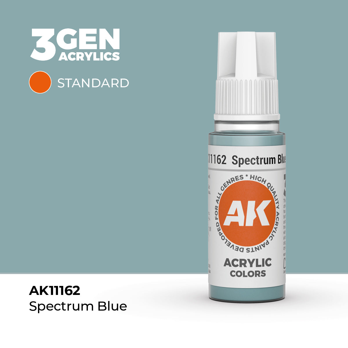 AK Interactive Spectrum Blue - 17ml - 3rd Gen Akrilna Boja AK11162 - front