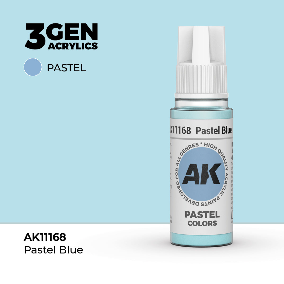 AK Interactive Pastel Blue 17ml - 3rd Gen Akrilna Boja AK11168