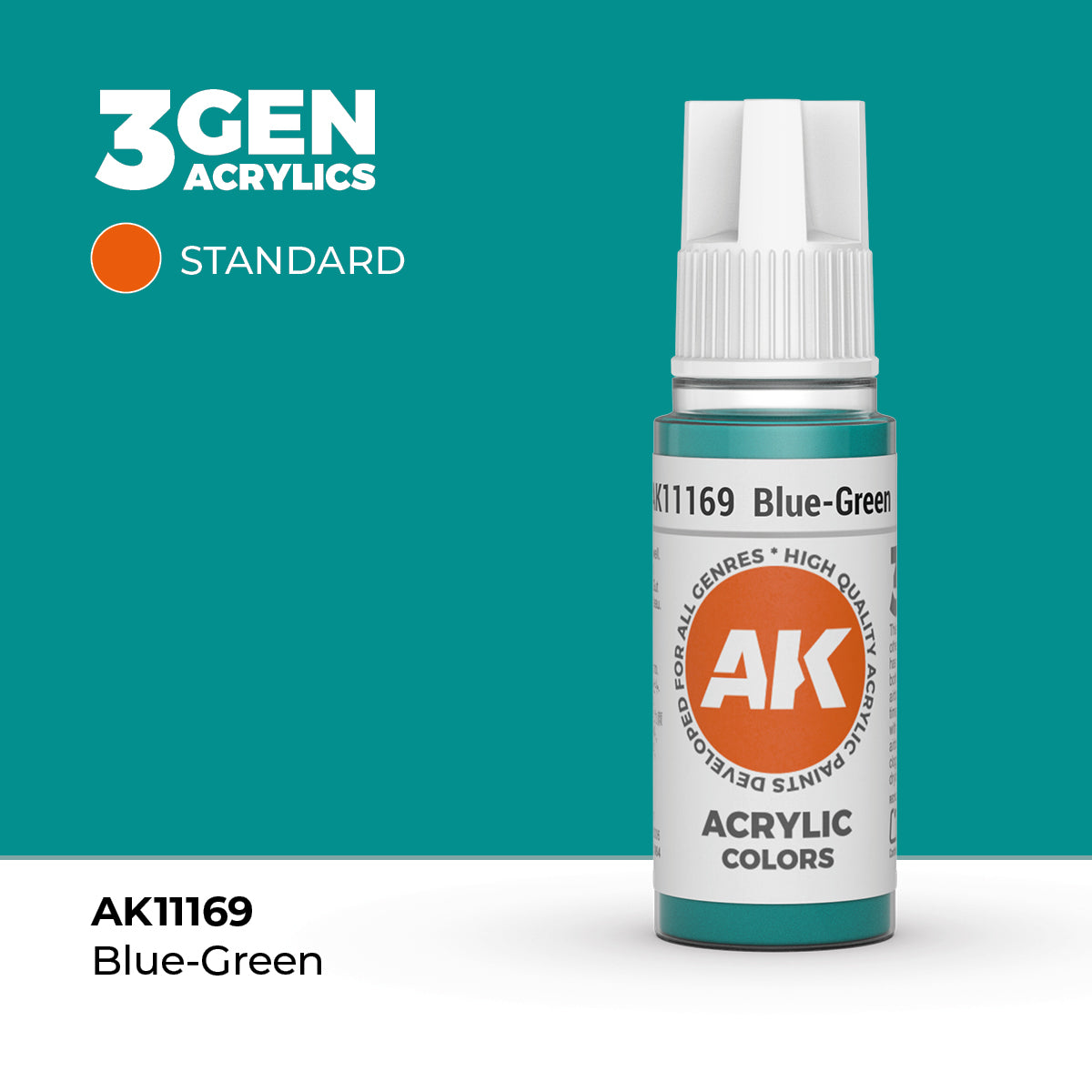AK Interactive Blue-Green 17ml - 3rd Gen Akrilna Boja AK11169