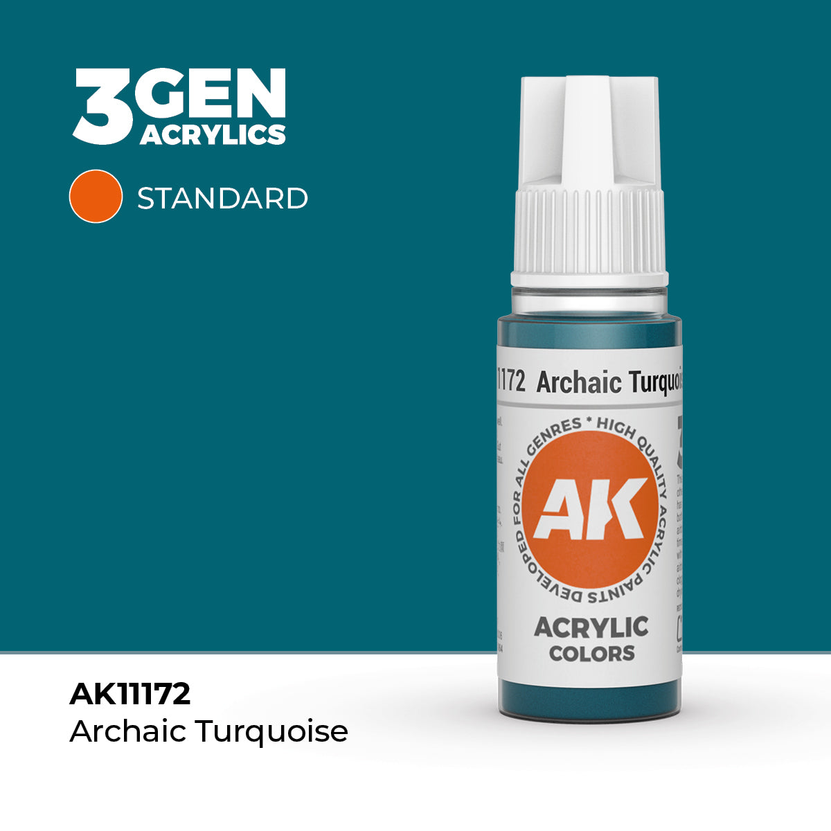 AK Interactive Archaic Turquoise 17ml - 3rd Gen Akrilna Boja AK11172