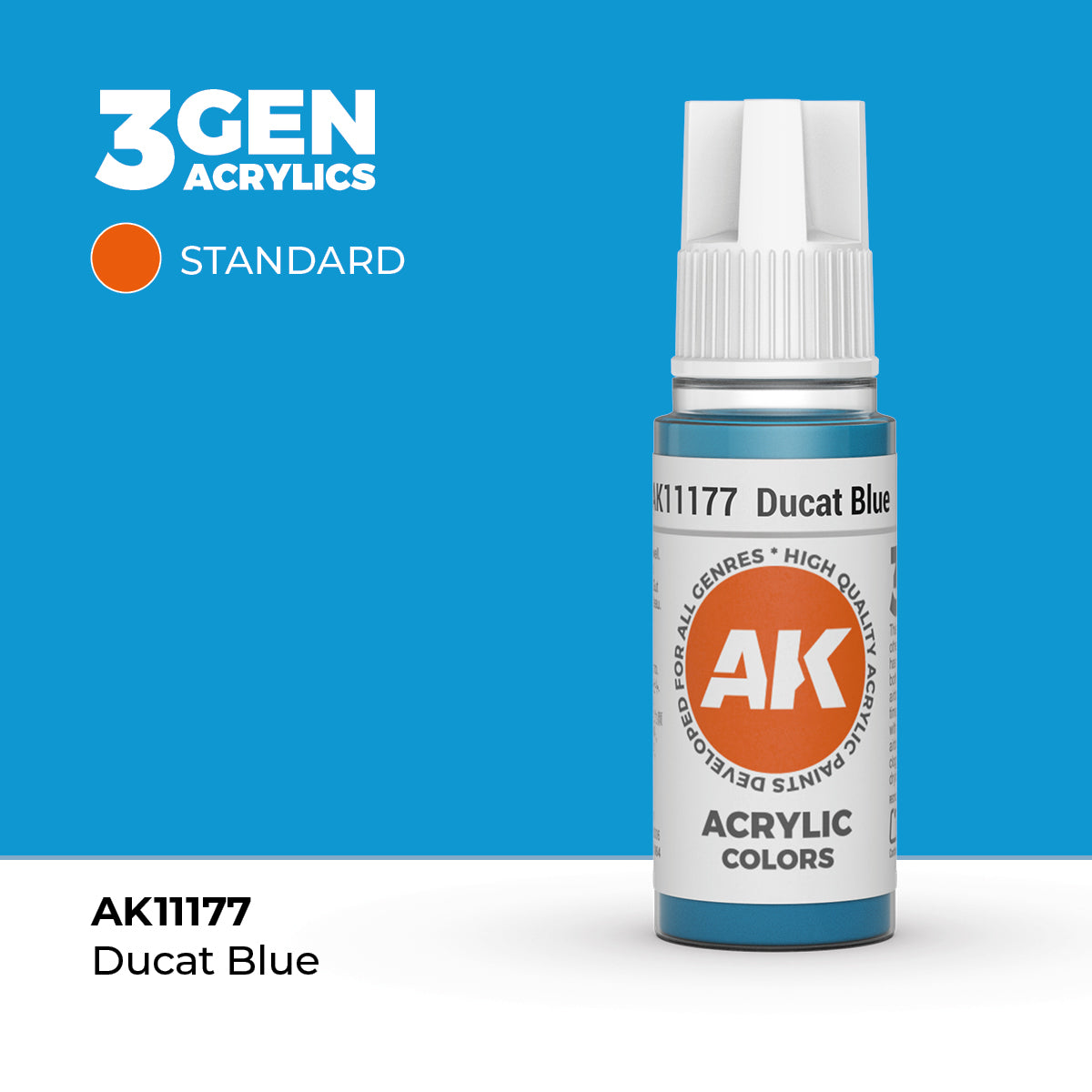 AK Interactive Ducat Blue 17ml - 3rd Gen Akrilna Boja AK11177
