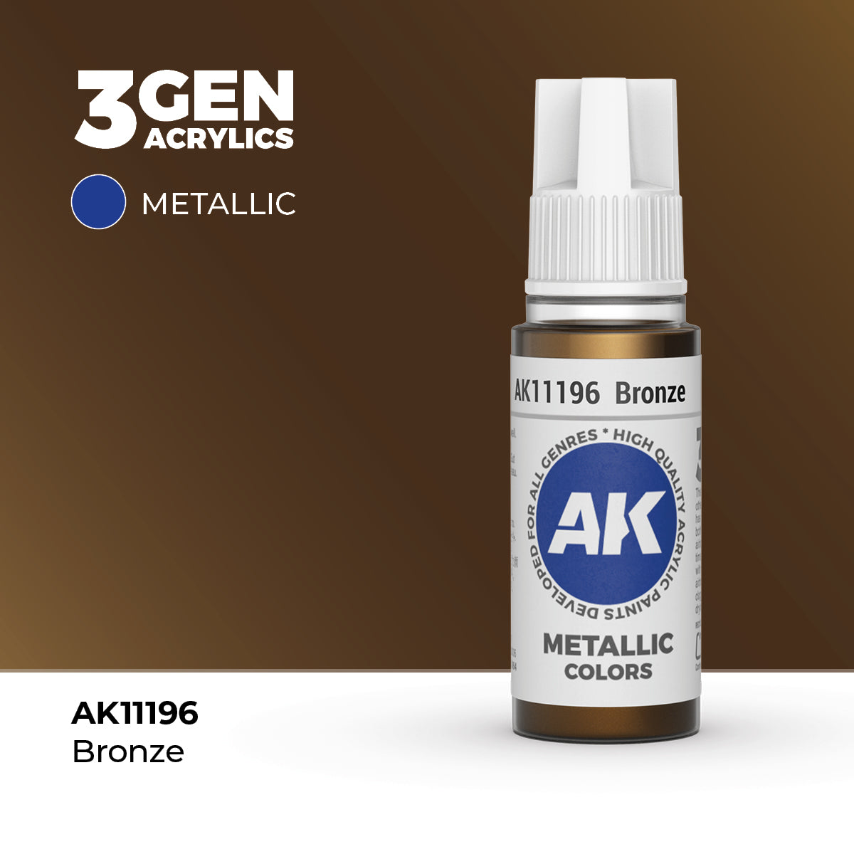 AK Interactive Bronze 17ml - 3rd Gen Akrilna Boja AK11196