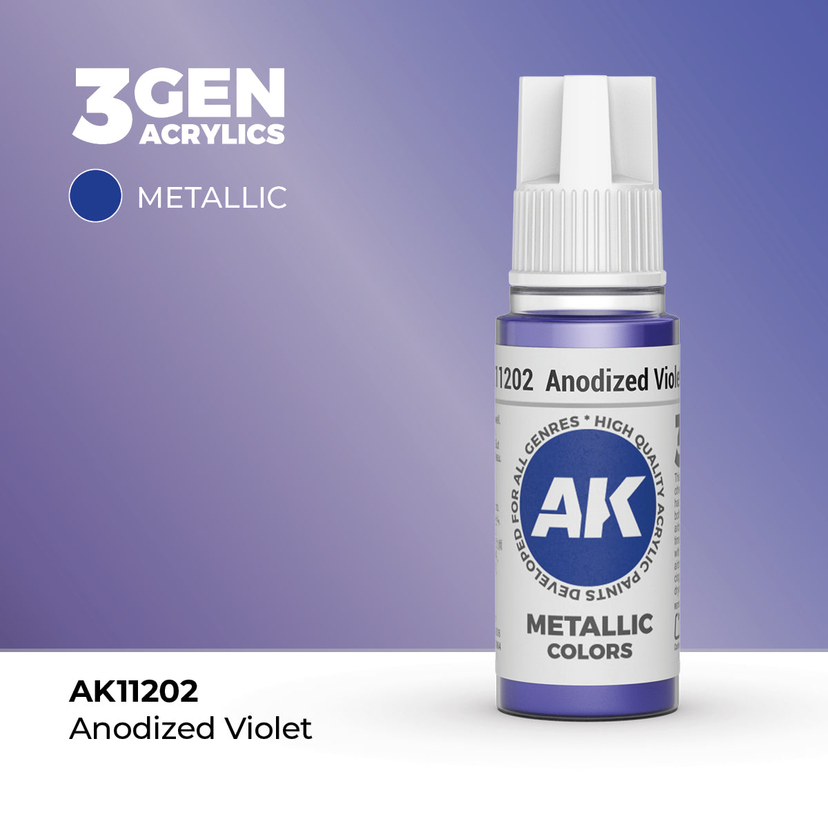 AK Interactive Anodized Violet 17ml - 3rd Gen Akrilna Boja AK11202