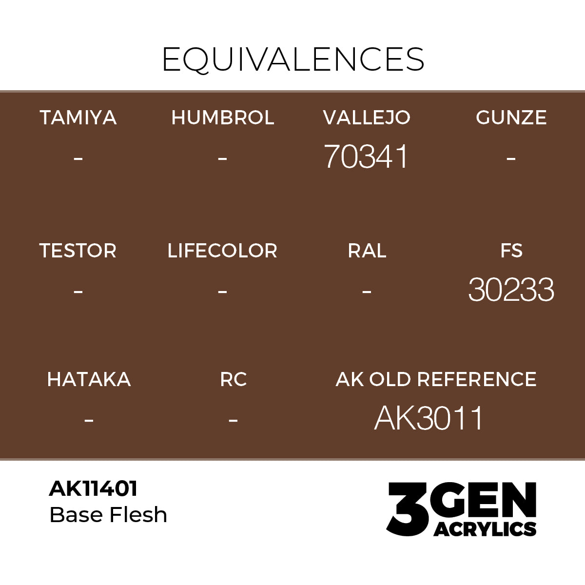 AK Interactive Base Flesh 17ml - 3rd Gen Akrilna Boja AK11401