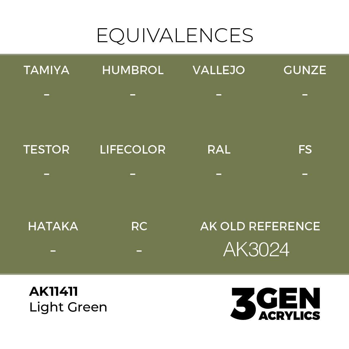 AK Interactive Light Green 17ml - 3rd Gen Akrilna Boja AK11411