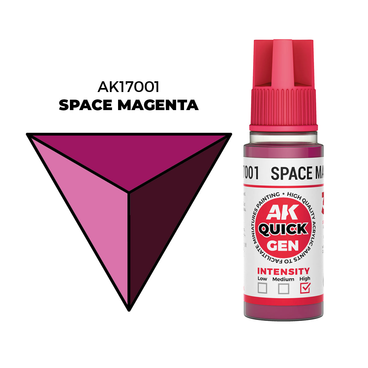 AK Interactive Magenta Espacial - Color 18ml - Quick Gen Akrilna Boja AK17001 - front