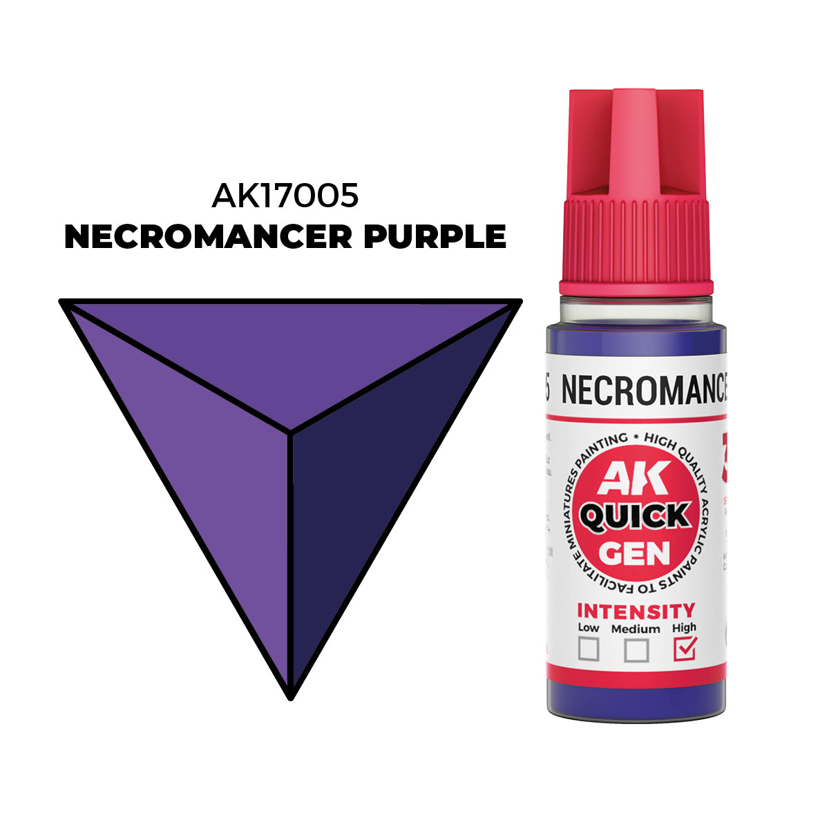 AK Interactive Necromancer Purple 18ml - Quick Gen Akrilna Boja AK17005