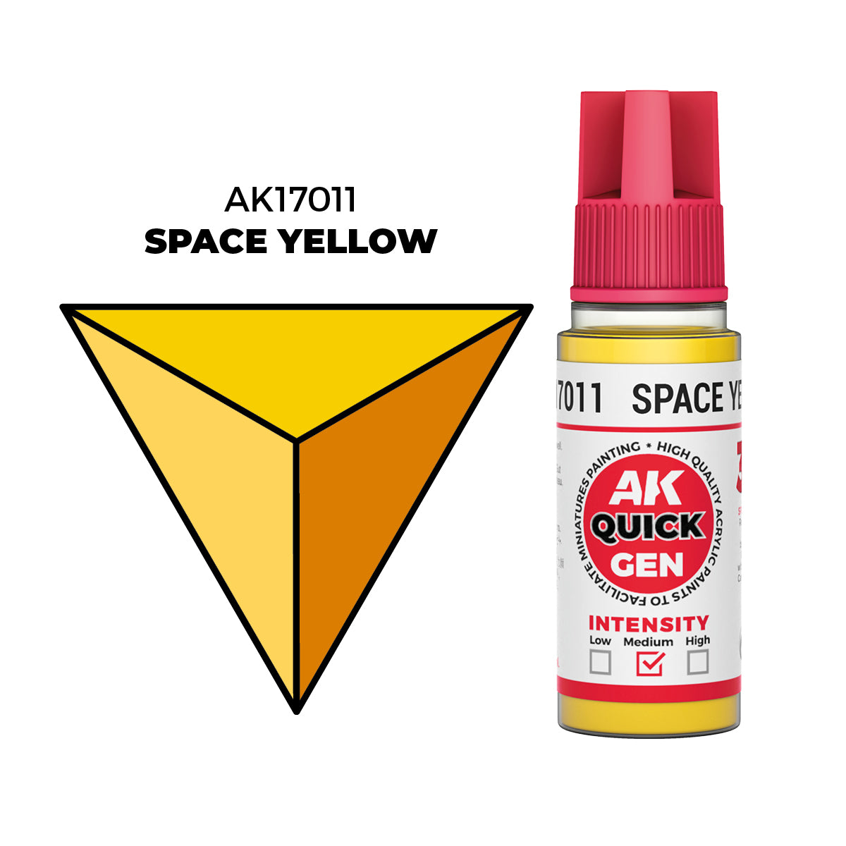AK Interactive Space Yellow 18ml - Quick Gen Akrilna Boja AK17011