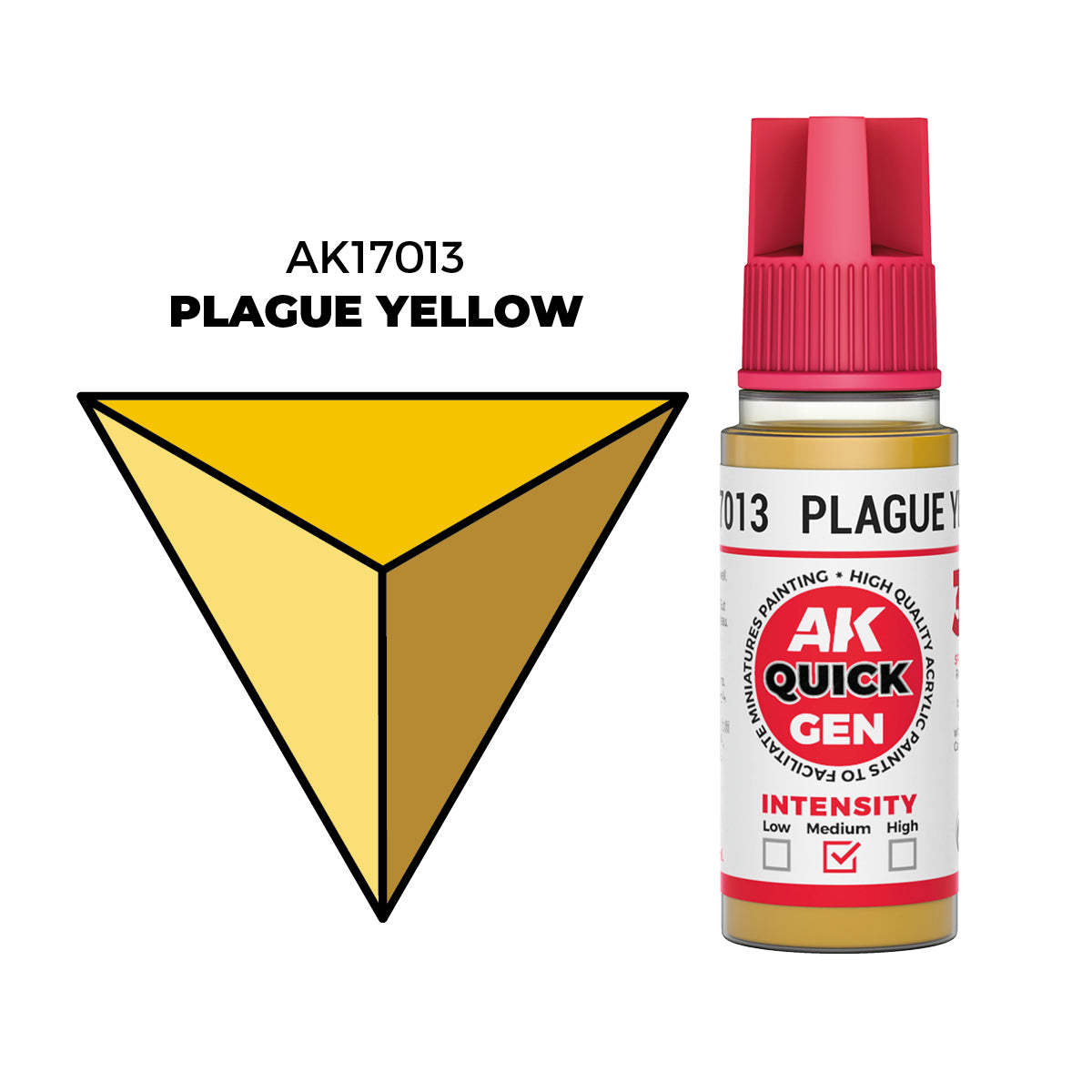 AK Interactive Plague Yellow 18ml - Quick Gen Akrilna Boja AK17013