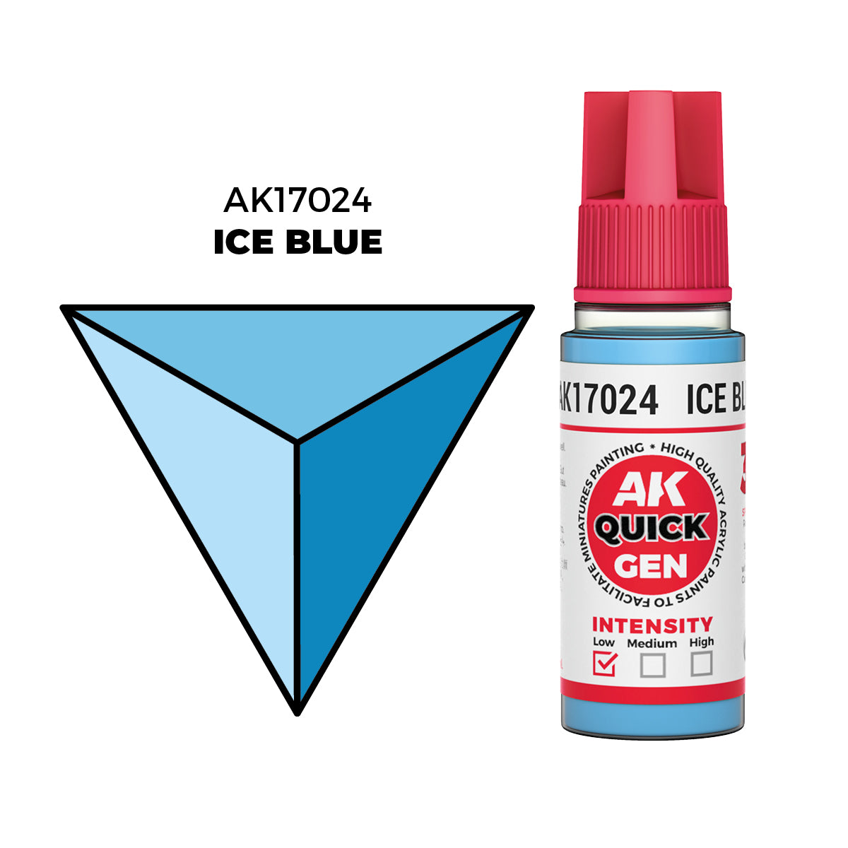 AK Interactive Ice Blue 18ml - Quick Gen Akrilna Boja AK17024