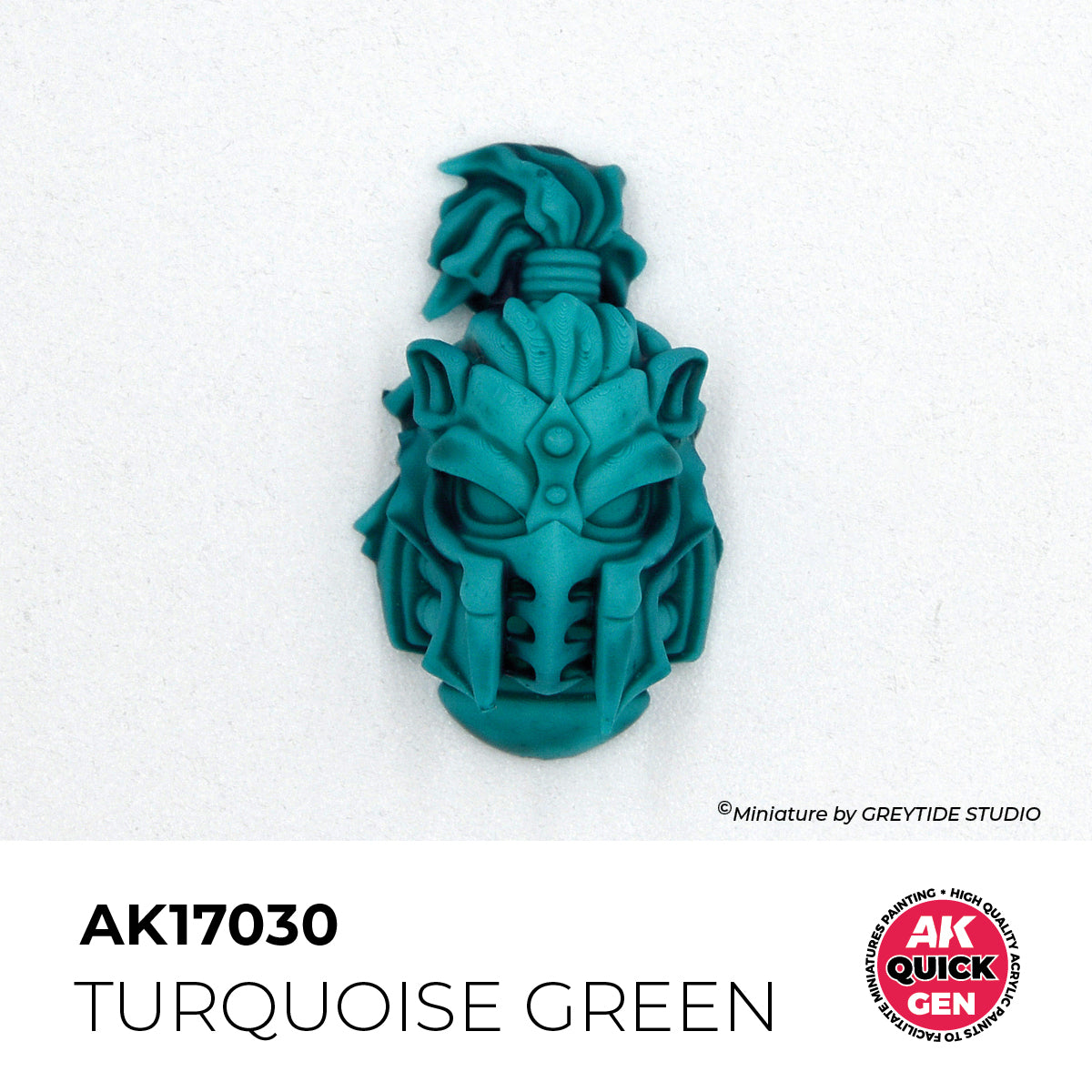 AK Interactive Verde Turquesa - Color 18ml - Quick Gen Akrilna Boja AK17030 - detail