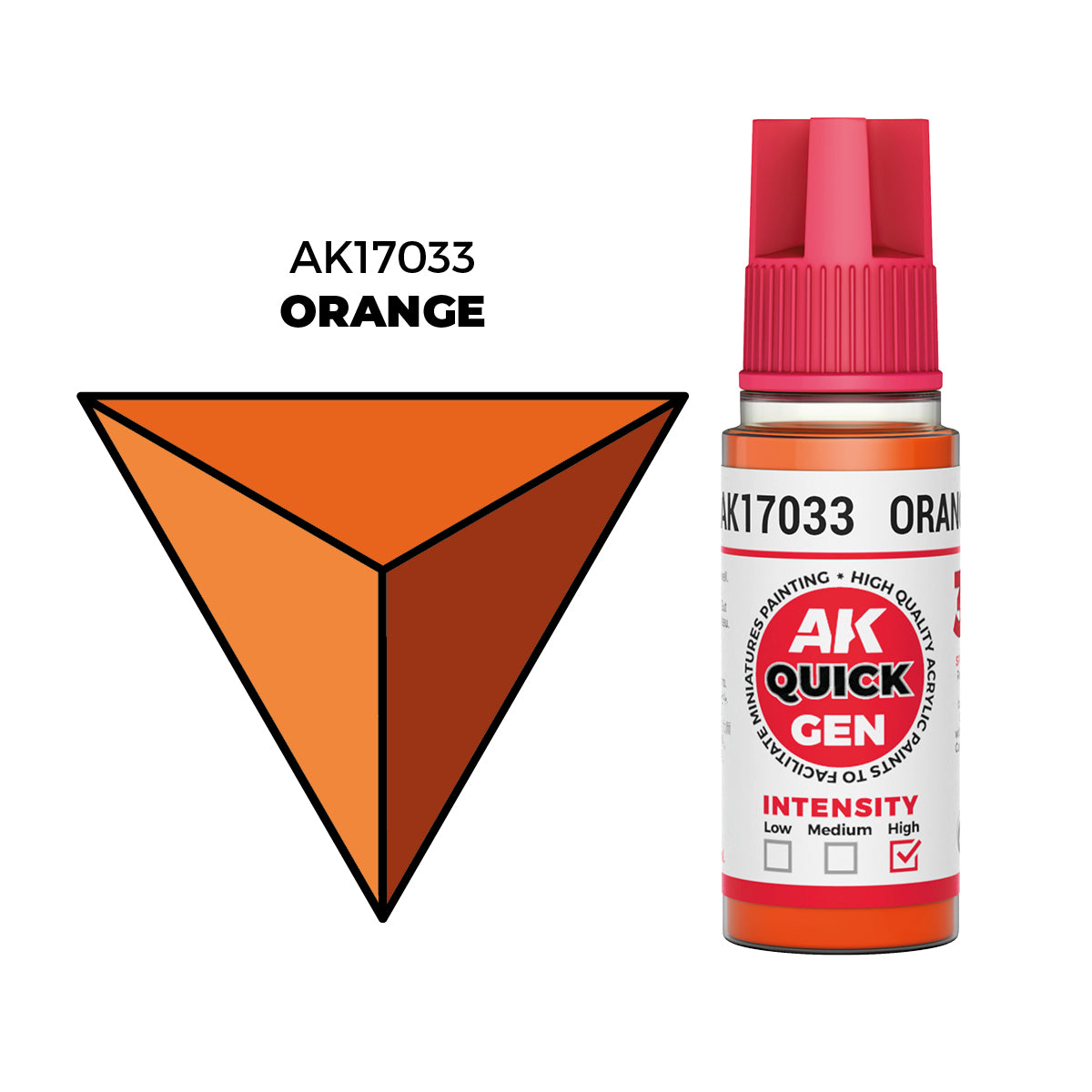 AK Interactive Orange 18ml - Quick Gen Akrilna Boja AK17033