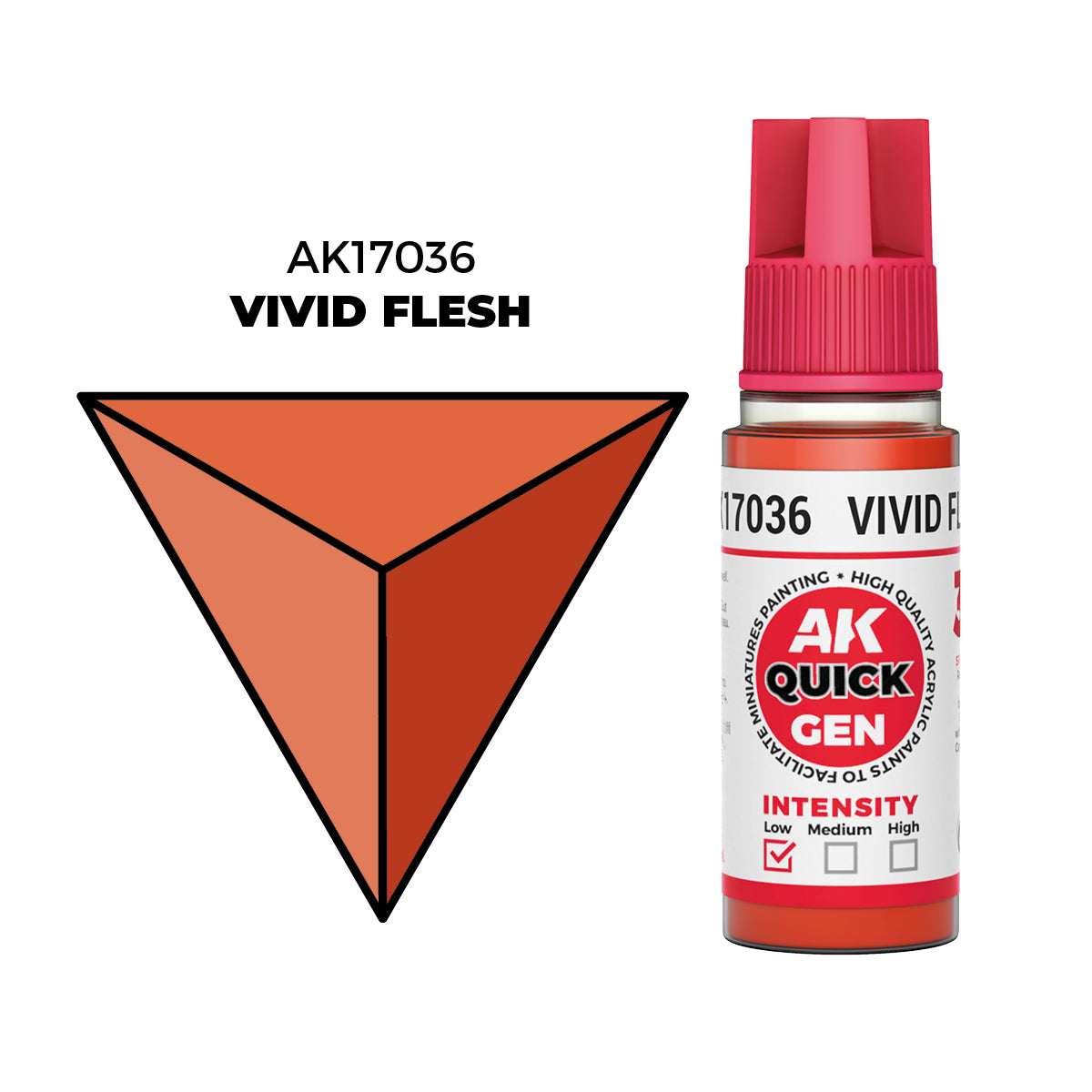 AK Interactive Vivid Flesh 18ml - Quick Gen Akrilna Boja AK17036