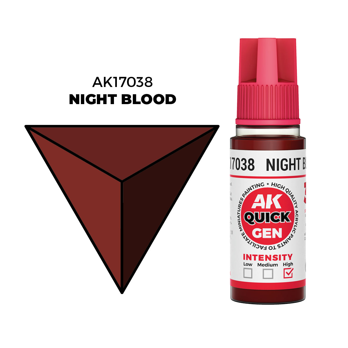 AK Interactive Night Blood 18ml - Quick Gen Akrilna Boja AK17038