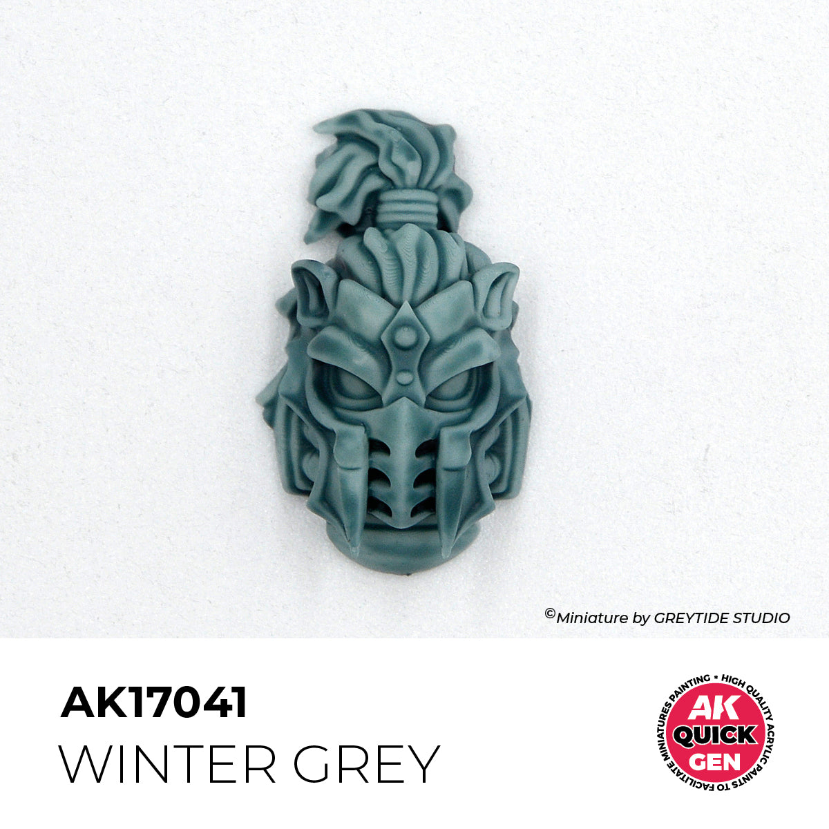 AK Interactive Gris Invierno - Color 18ml - Quick Gen Akrilna Boja AK17041 - detail