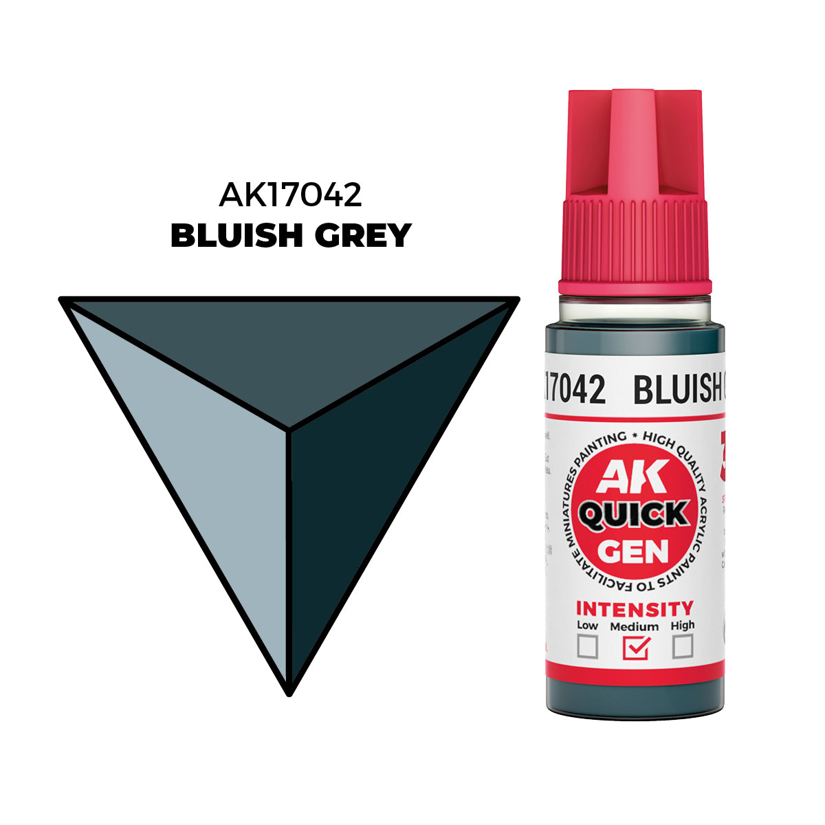 AK Interactive Bluish Grey 18ml - Quick Gen Akrilna Boja AK17042
