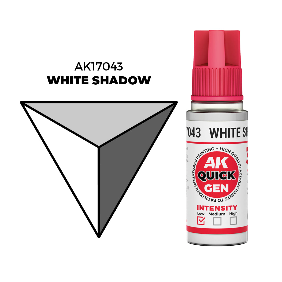 AK Interactive White Shadow 18ml - Quick Gen Akrilna Boja AK17043