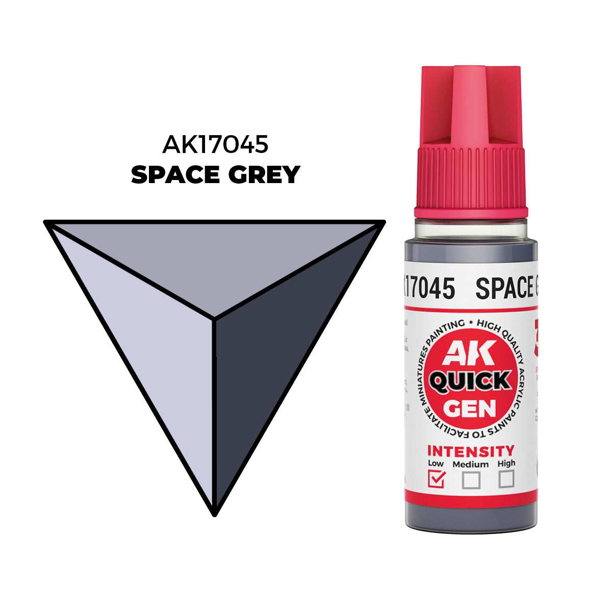 AK Interactive Space Grey 18ml - Quick Gen Akrilna Boja AK17045