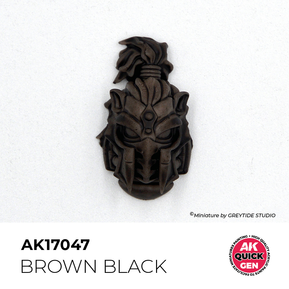 AK Interactive Brown Black 18ml - Quick Gen Akrilna Boja AK17047