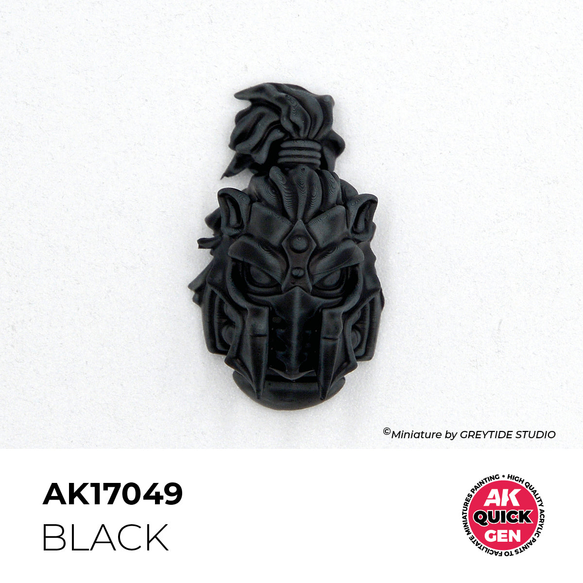 AK Interactive Black 18ml - Quick Gen Akrilna Boja AK17049