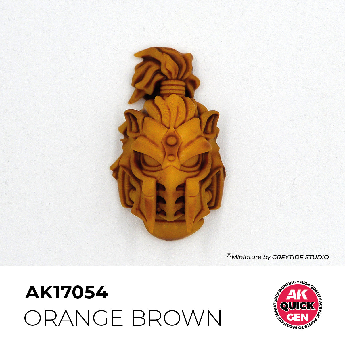 AK Interactive Marrón Anaranjado - Color 18ml - Quick Gen Akrilna Boja AK17054 - detail