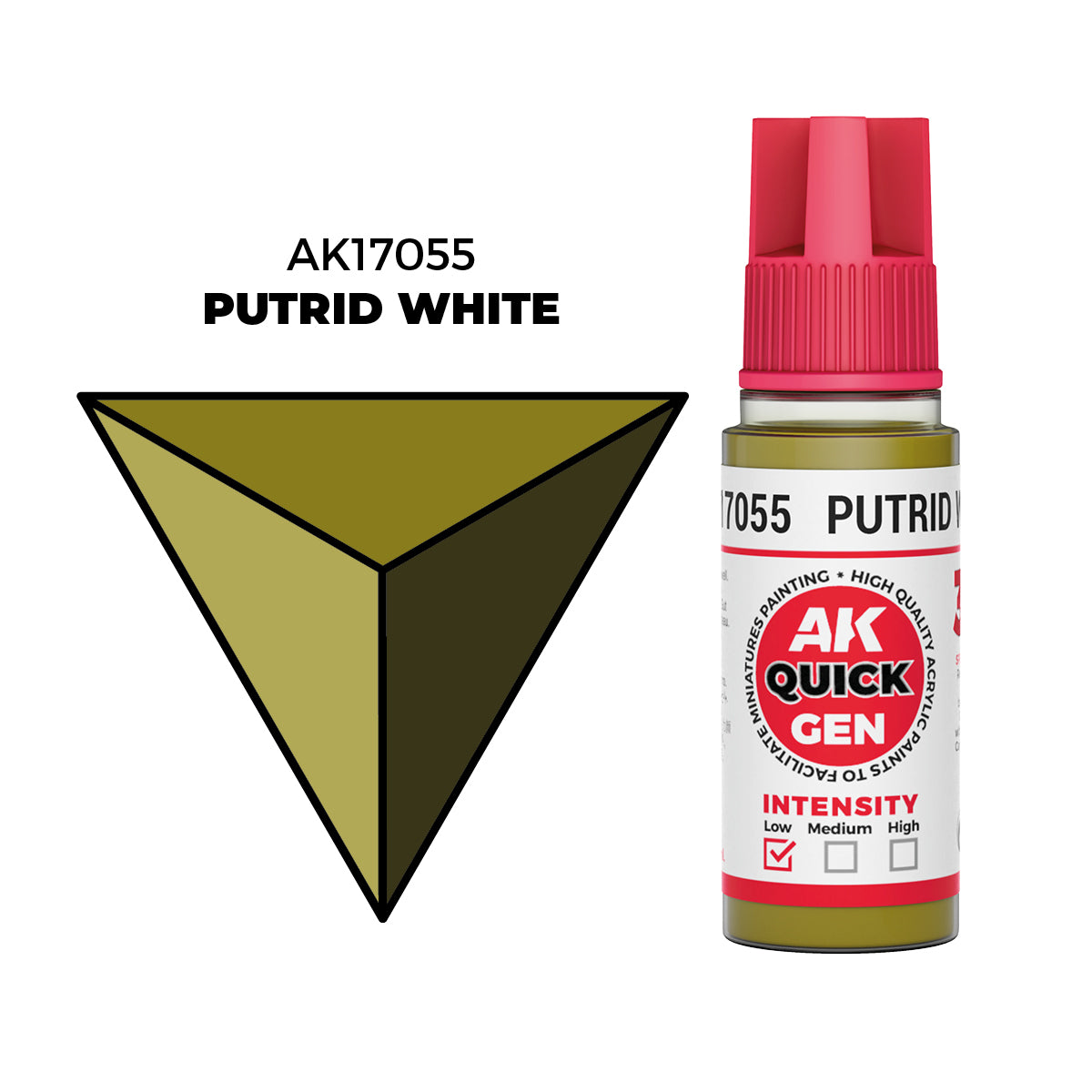 AK Interactive Blanco Pútrido - Color 18ml - Quick Gen Akrilna Boja AK17055 - front