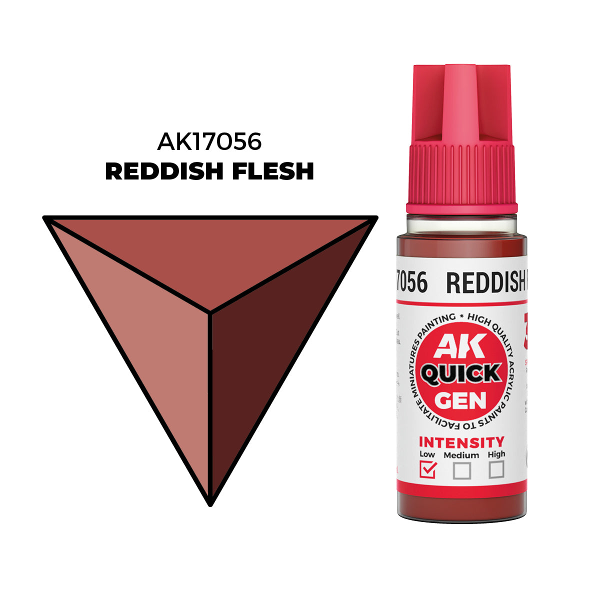 AK Interactive Reddish Flesh 18ml - Quick Gen Akrilna Boja AK17056