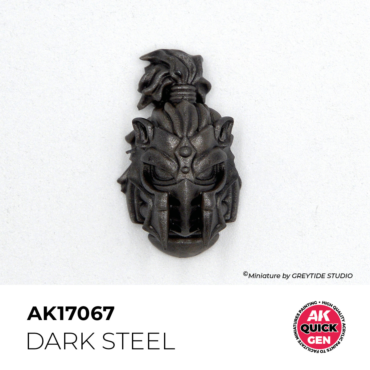 AK Interactive Dark Steel 18ml - Quick Gen Akrilna Boja AK17067