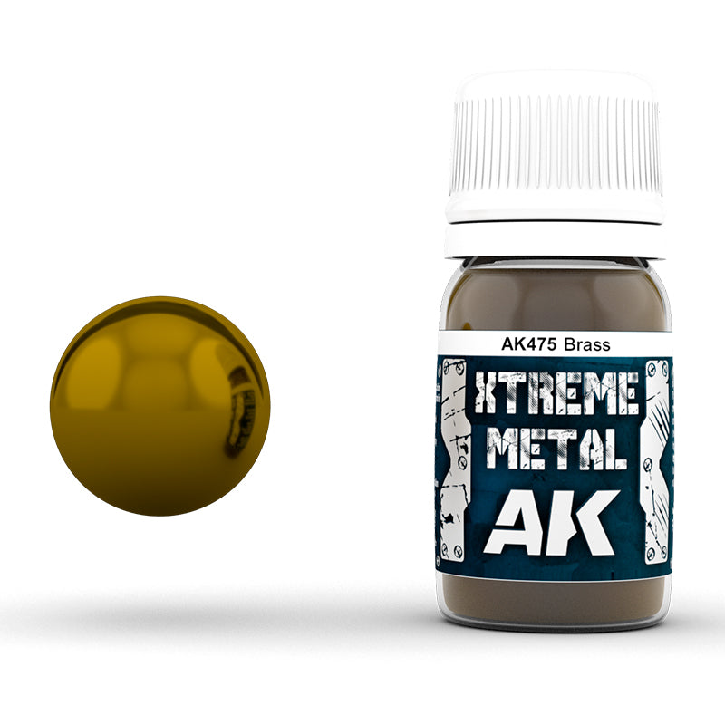 AK Interactive Xtreme Metal Brass 30ml - AK475