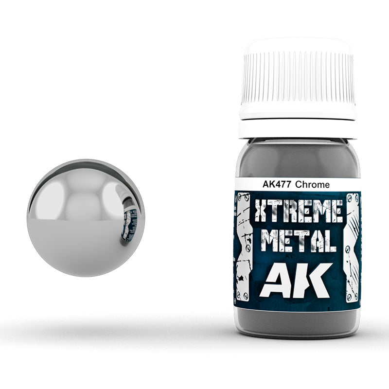 AK Interactive Xtreme Metal Chrome 30ml - AK477