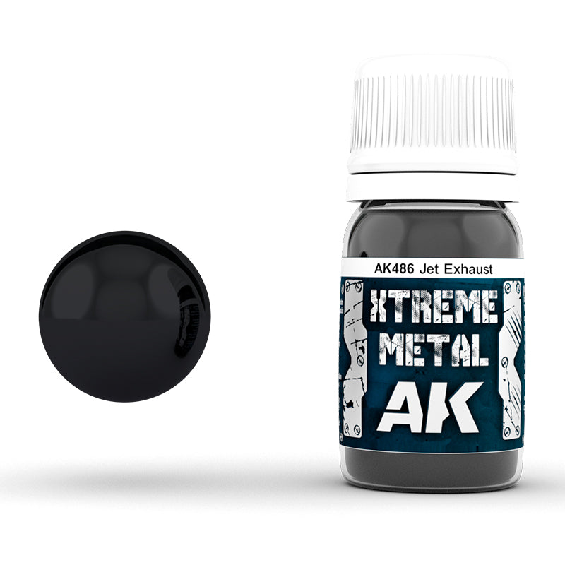 AK Interactive Xtreme Metal Jet Exhaust 30ml - AK486