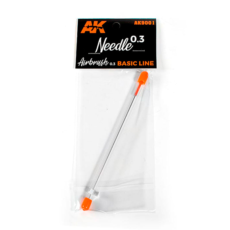 AK Interactive Igla 0.3mm za Airbrush Basic Line AK9001, četkica za farbanje minijatura