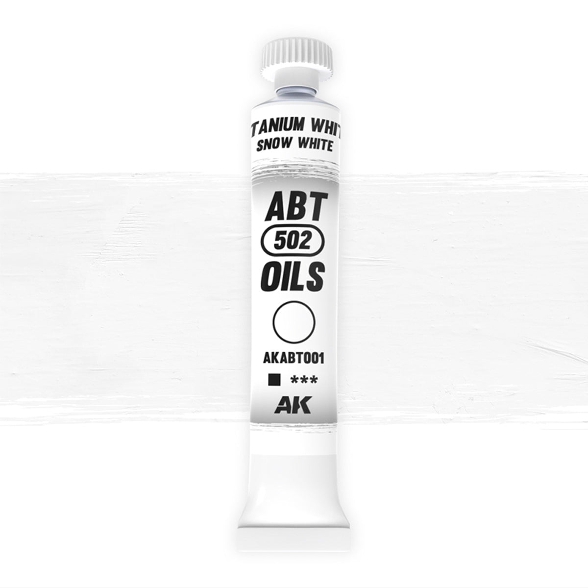 AK Interactive Titanium White - Abteilung 502 Uljana Boja 20ml - AKABT001