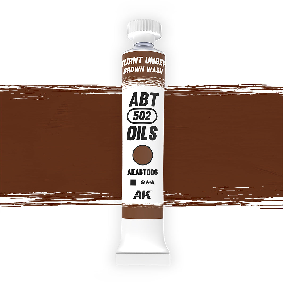 AK Interactive Burnt Umber - Abteilung 502 Uljana Boja 20ml - AKABT006