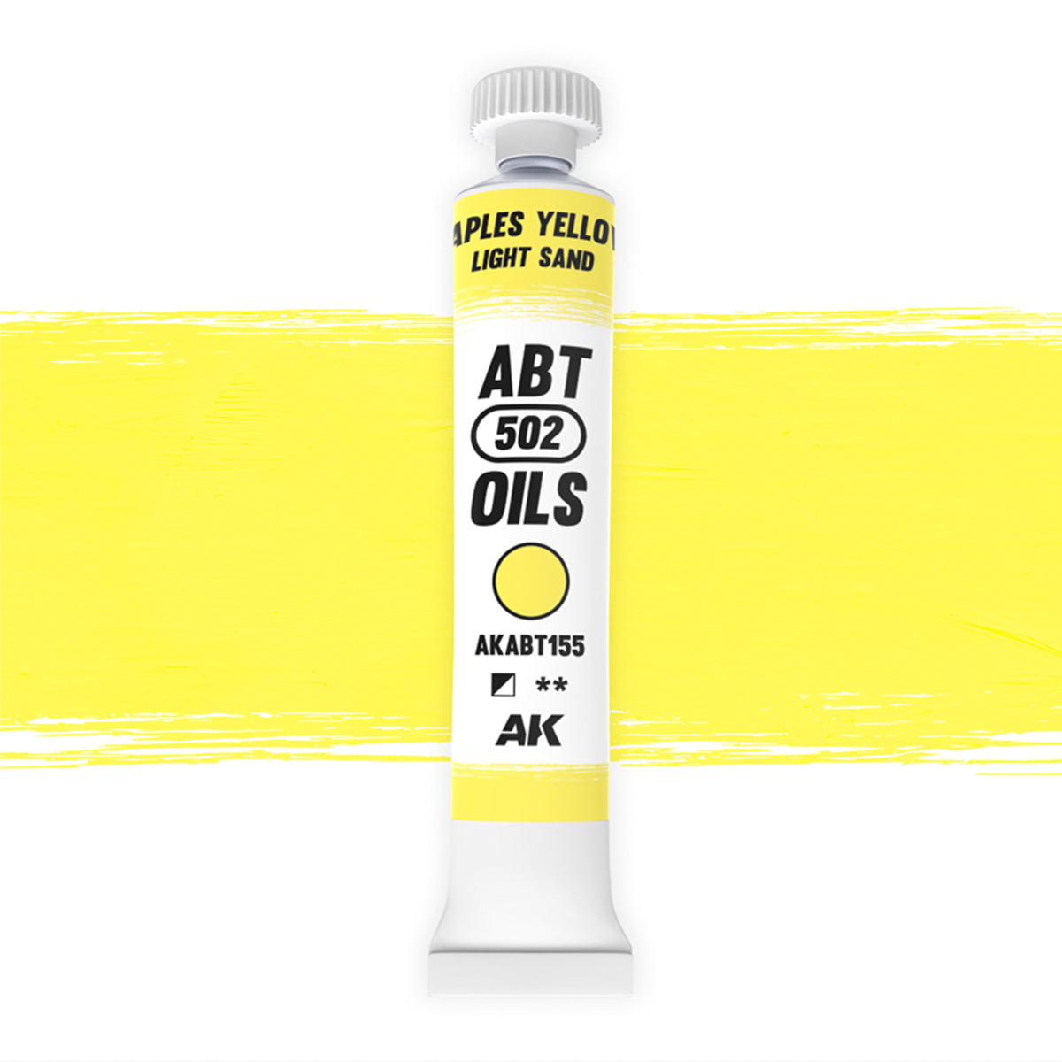 AK Interactive Naples Yellow - Abteilung 502 Uljana Boja 20ml - AKABT155