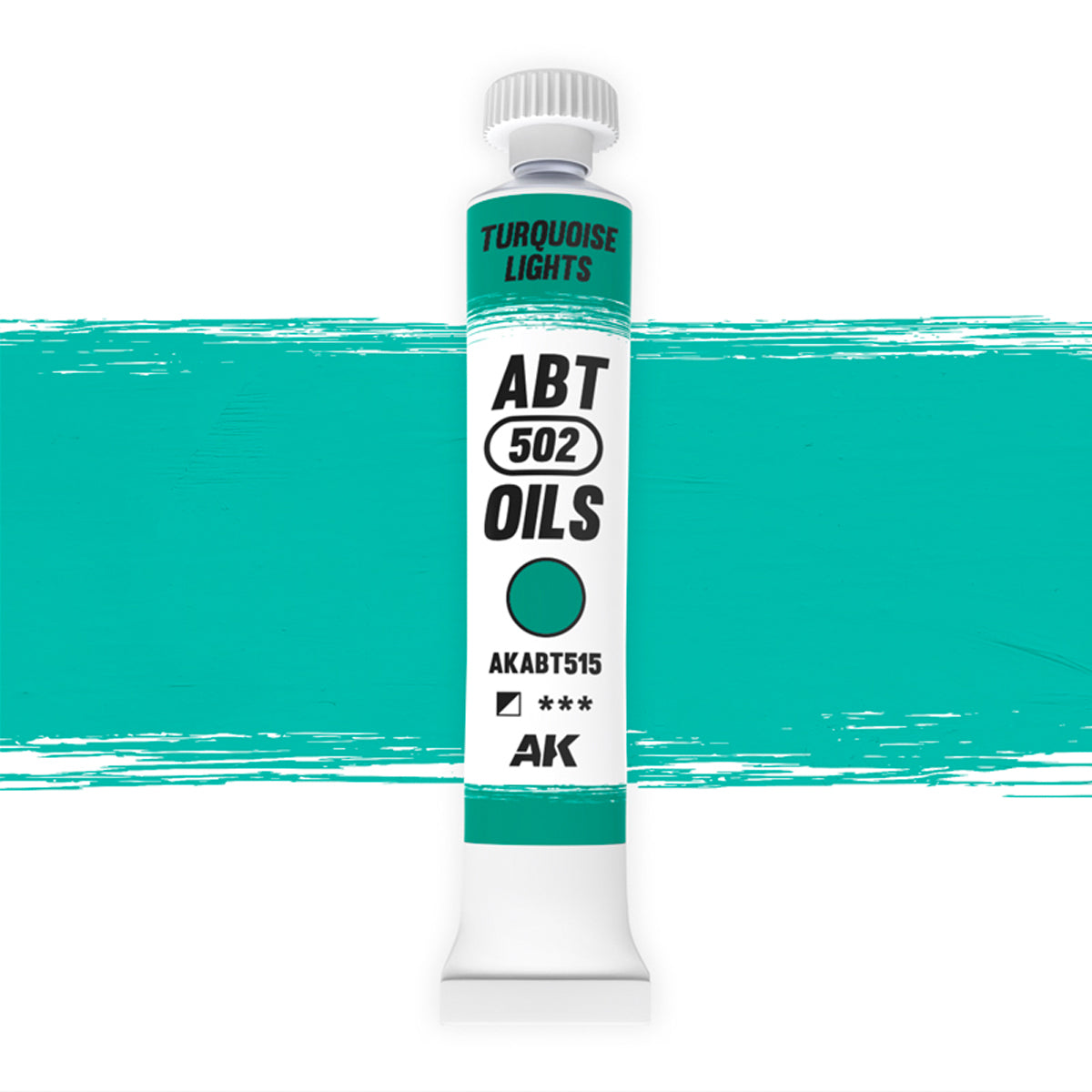 AK Interactive Turquoise Lights - Abteilung 502 Uljana Boja 20ml - AKABT515